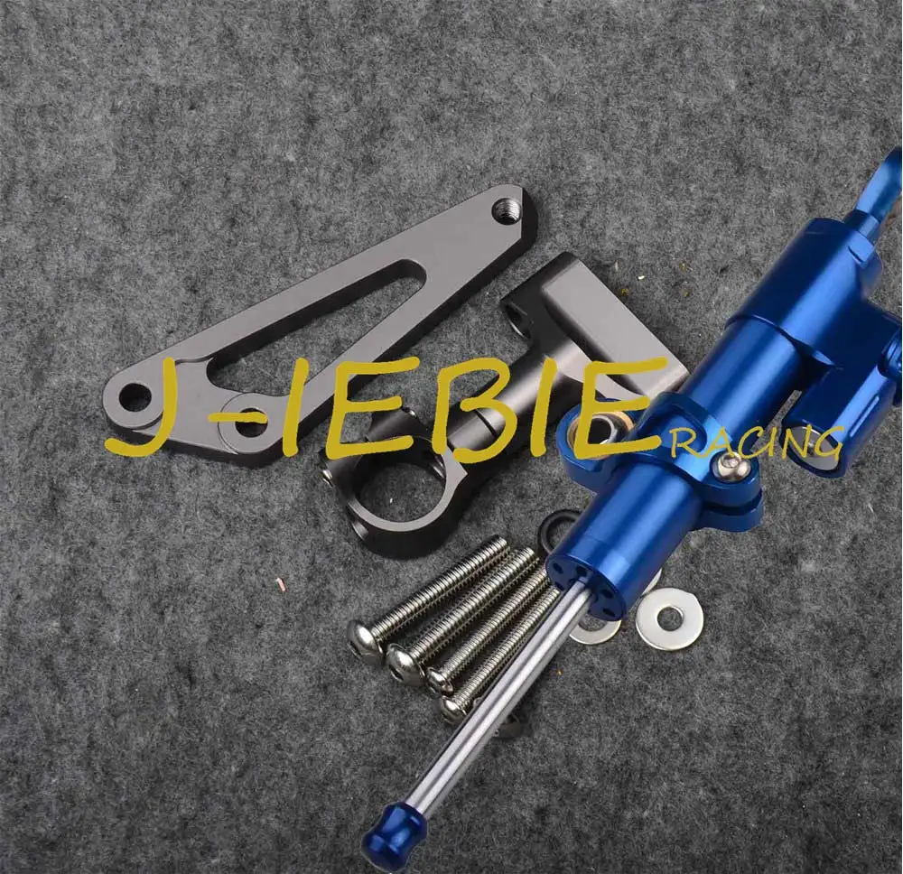 

Стабилизатор рулевого демпфера CNC и серый кронштейн для крепления Honda CB600F 2007-2014 2008 2009 2010 2011 2012 2013