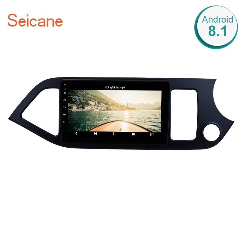 

Seicane Car GPS Navigation Radio Multimedia Player For 2011-2014 KIA Picanto Mornings 9" 1024*600 Touchscreen Android Head Unit