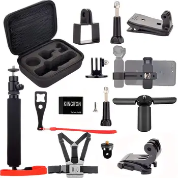 

Osmo Pocket Accessories Kit Tripod Carrying Case Handheld Mount Adapter Phone Bracket Multi Function Mount For Dji Osmo Pocket