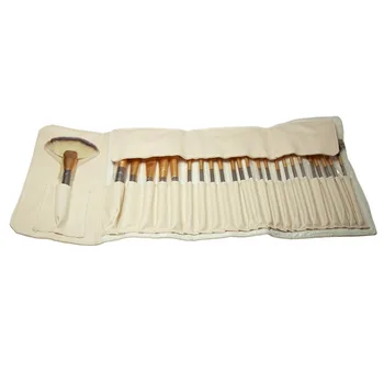 

Makeup brush 2018 new arrival makeup brush set white soft Wool Fiber Sculpting Brush powder eye shadow brush set wood
