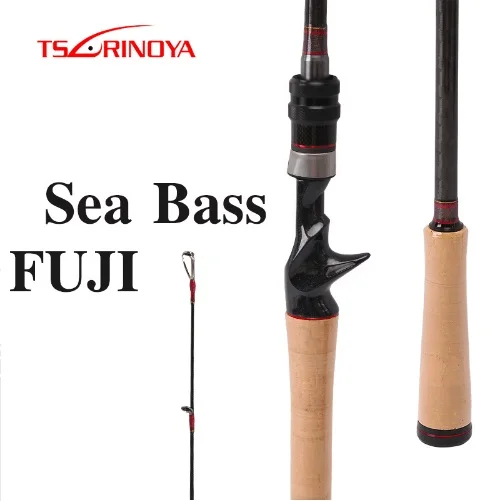 TSURINOYA Fishing Rod DEEP ATTACK 2.47m 2.28m M ML Power Long Casting Rod FUJI Reel Seat And FUJI Guide Ring Bass Fishing Rod