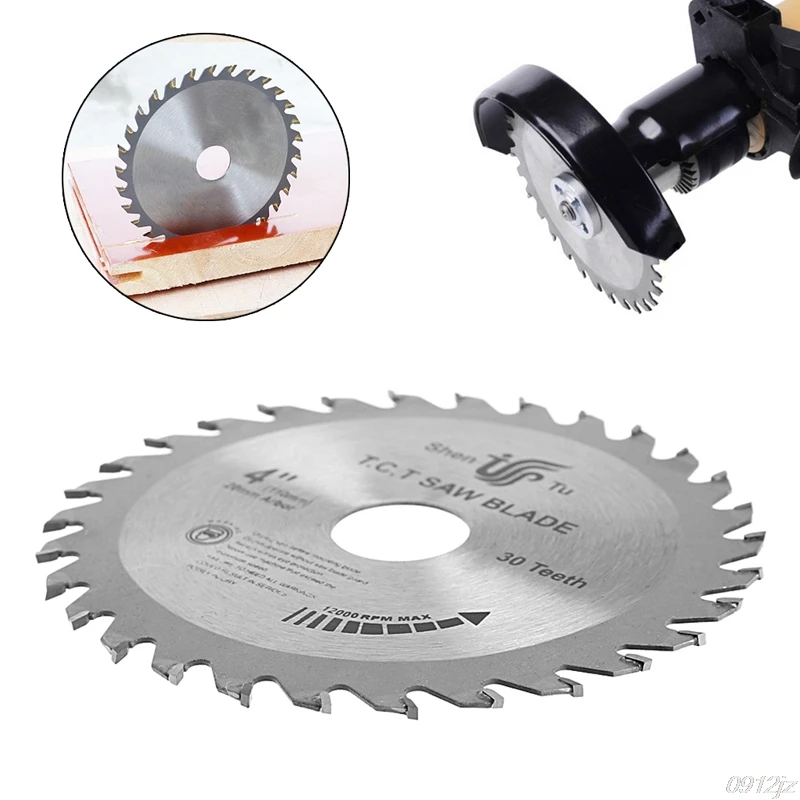 

Circular Sawing Blade Wood Cutting Round Discs Sawing Cutter Tools 4 inch 30T C90A New Drop ship