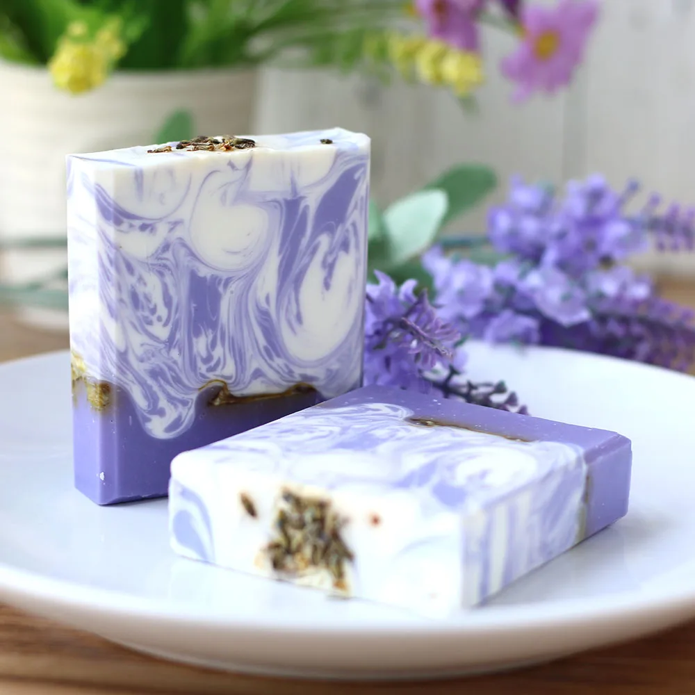 Lavender Handmade Soap Petal Milk Bath Face Soap Skin Moisturizing Deep Cleaning Soap Lavender Handmade Soap Petal Milk Bath Face Soap Skin Moisturizing Deep Cleaning Soap