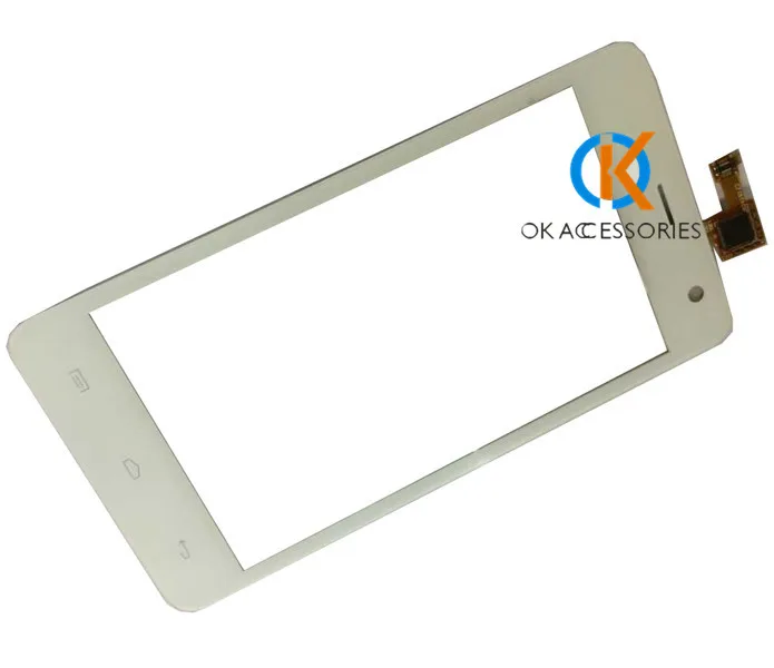 Черный белый цвет для Micromax A106 сенсорный экран дигитайзер высокое качество 1