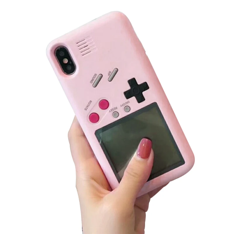 Игровой девушка машина чехол для iPhone X/Xs электронный мобильный телефон Твердый чехол из поликарбоната защитная задняя крышка Встроенная