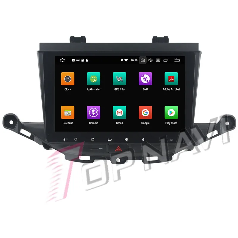  Topnavi Octa Core Android 9.0 Car Multimedia Player For Opel ASTRA K 2016-2017 Audio Radio Stereo 2