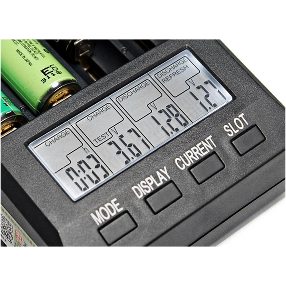 Зарядное устройство Opus BT C3100 зарядка для аккумуляторных батарей типа LI ion NiMh AA AAA