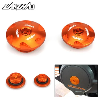 

Orange Motorcycle Engine Filter Cap Covers CNC Aluminum Accessory for KTM Duke 390 2013 2014 2015 2016 Duke 125 200 All Year