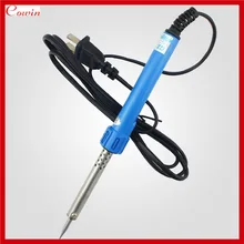 Высокой мощности 220 В 60 Вт Электрический паяльник припой Сварка Железный Макс 600C градусов с указывают на свете