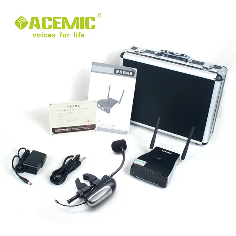Беспроводной микрофон Acemic PR/8 футов/1 предназначен для кларнета|Микрофоны| |