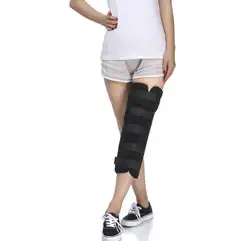 Бесплатная доставка коленный Ортез наколенника ортопедические ортопедии Поддержка S Корректор осанки для коленную чашечку разрушения