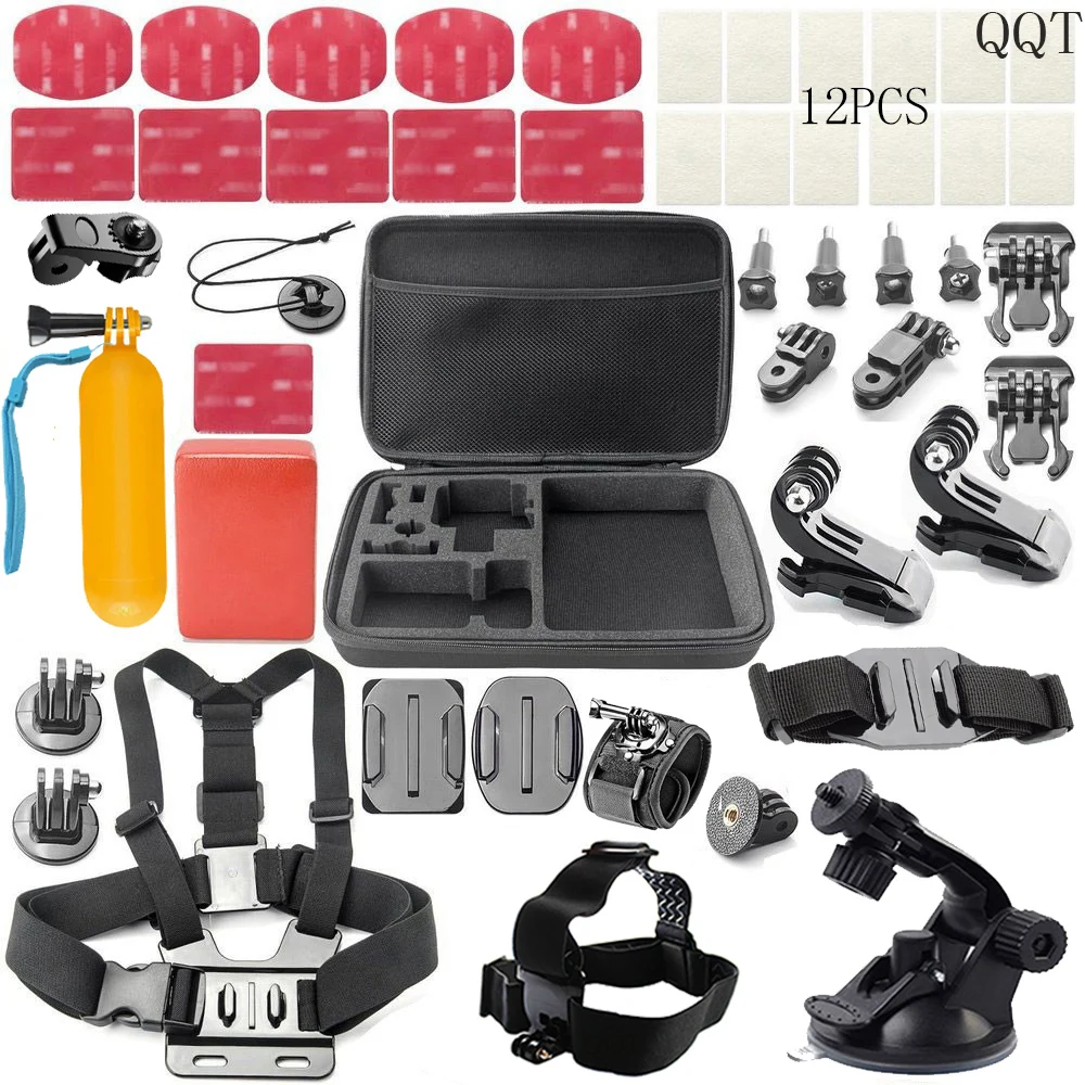 Aliexpress.com : Buy QQT For Gopro Accessories mounting kit for gopro ...