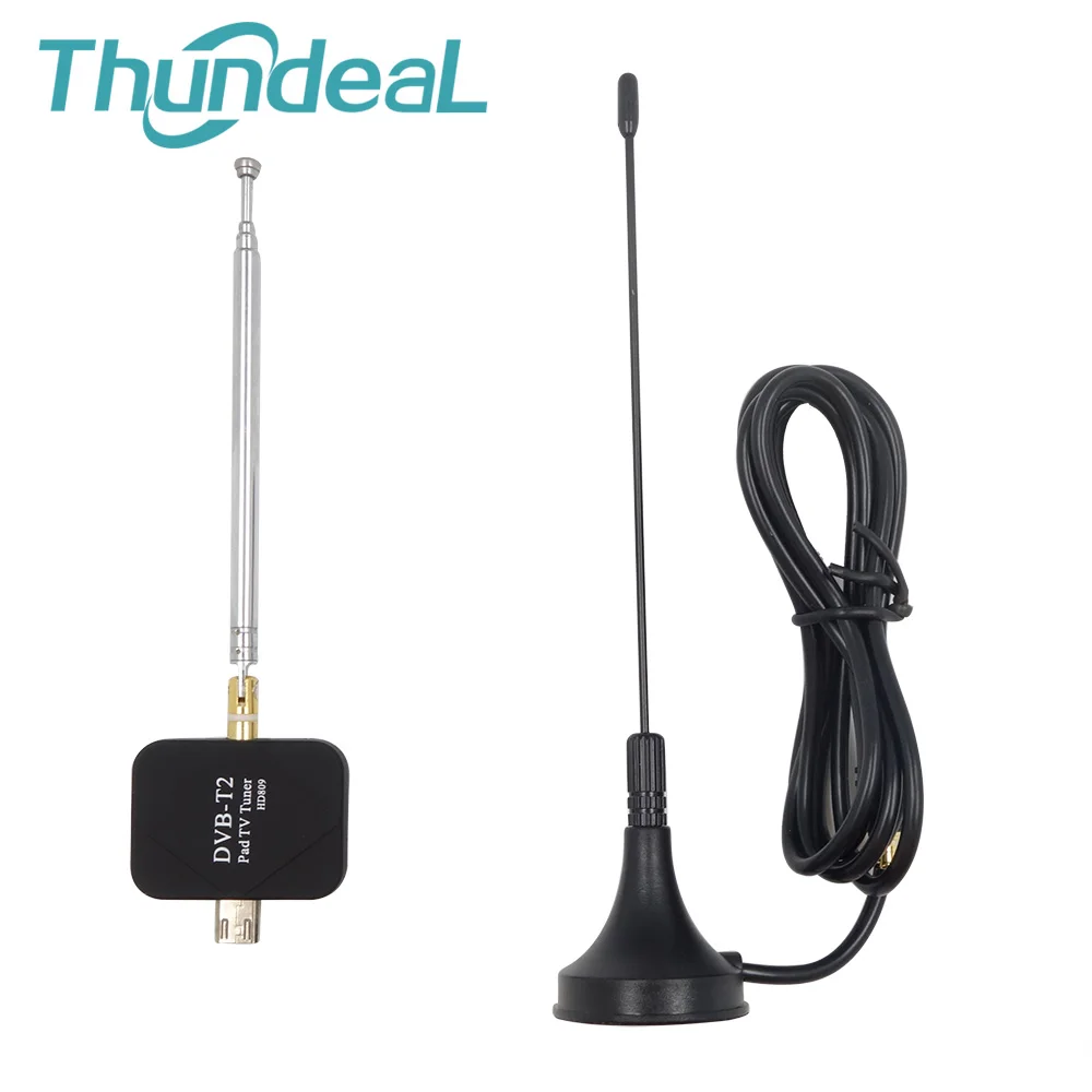 

HD Digital DVB-T2 TV Receiver Micro USB for Android Phone Pad TV Stick DTV Satellite Receiver Watch TV DVB-T2 Signal HD809