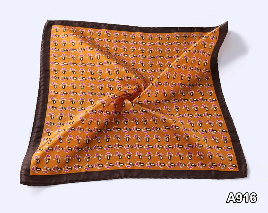 A916,HN22N)  Orange Pink Paisley 32cm (5)
