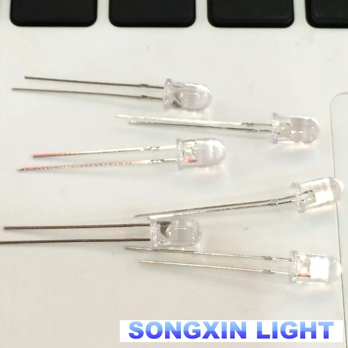 1000 шт Лот 5 мм ИК инфракрасный светодиодный 940nm лампа передающая трубка светодиод высокой мощности