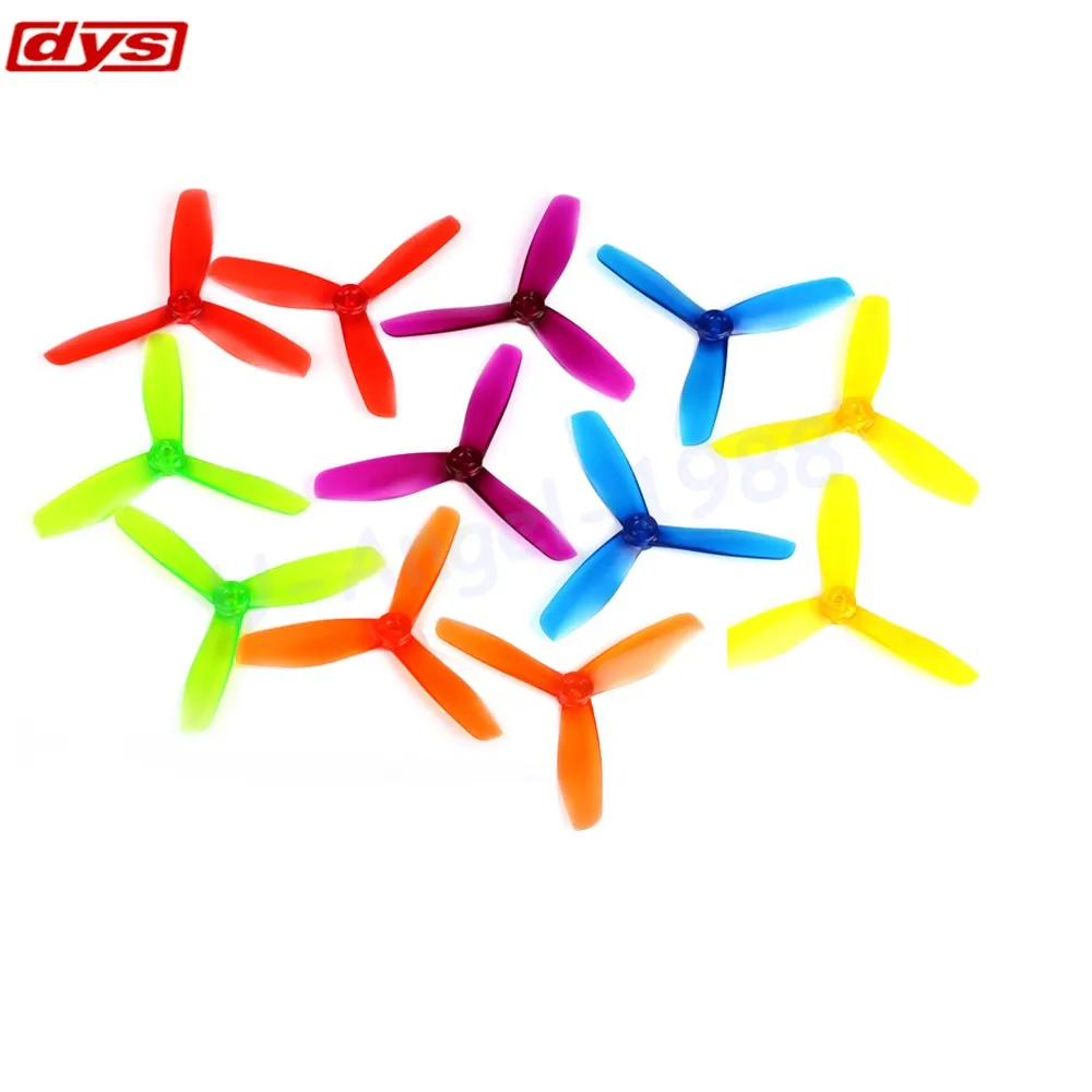 

20pcs/lot Original DYS 5" 5045 BN504503 Bullnose Tri-Blade Propellers Props CW/CCW For FPV QAV210 Drone (10 pair)