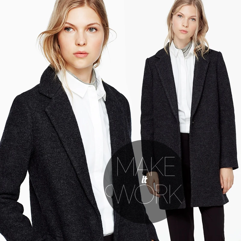 

Winter Companion 100% Pure Wool Fabrics And Soft Thin Coat Dress Fashion Fabric
