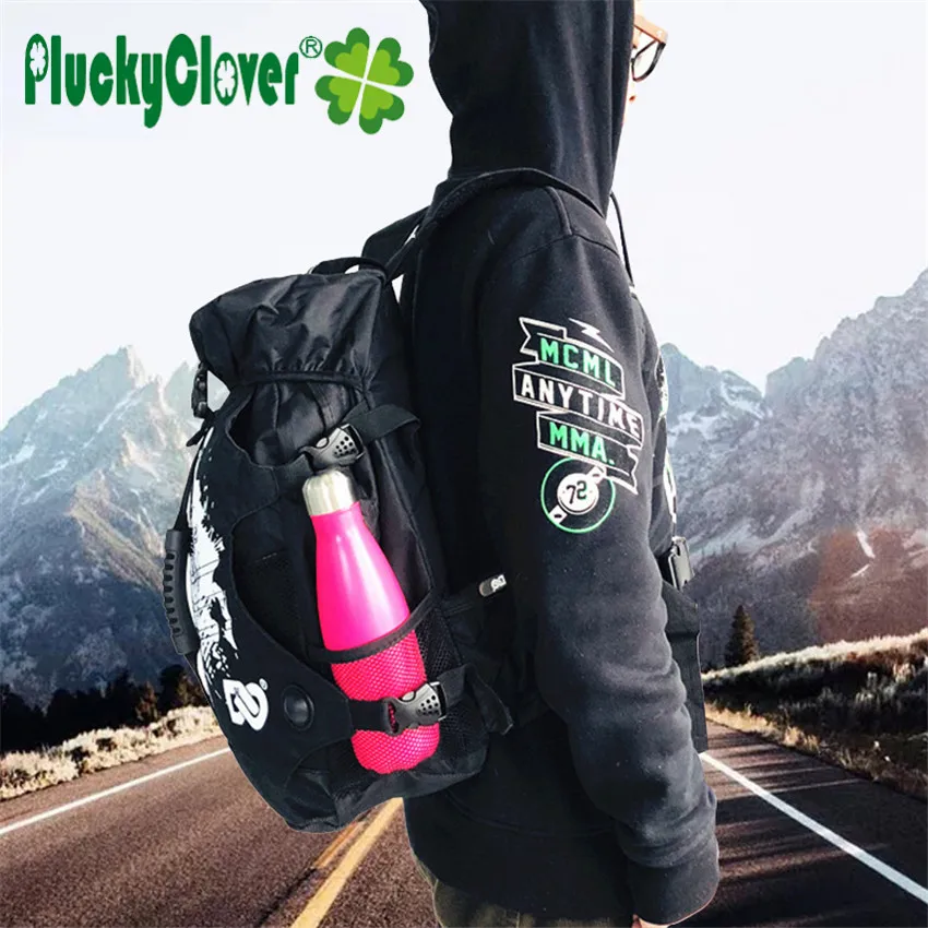 

1 pc 45x37x18cm Luxury Large Capacity Inline Skates Outdoor Bags For Male Female Multi functional Waterproof Climbing Backpack