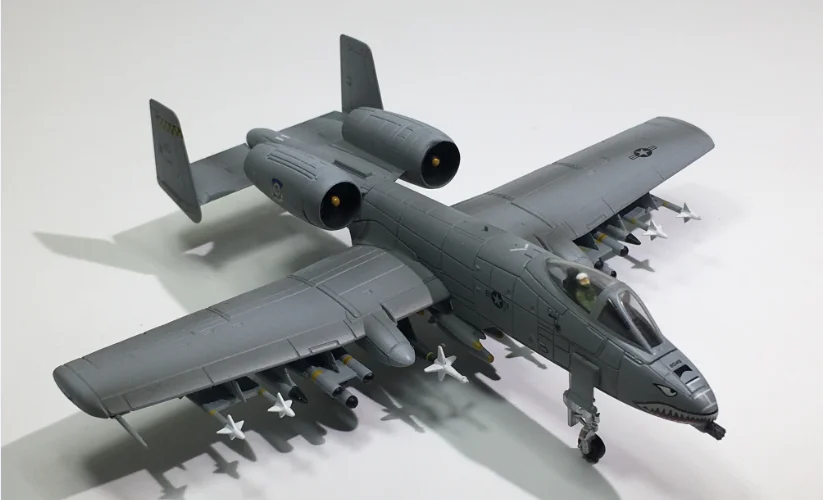 1:100 Амер сплав моделирование Танк бомбардировщик A10 США 1994 Fairchild A-10A молния истребитель атака модель