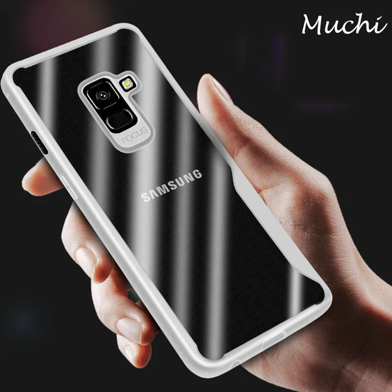 MUCHI Case For Samsung Galaxy A6 2018 Super Protection Soft Transparent TPU Cover Plus Phone Cases |