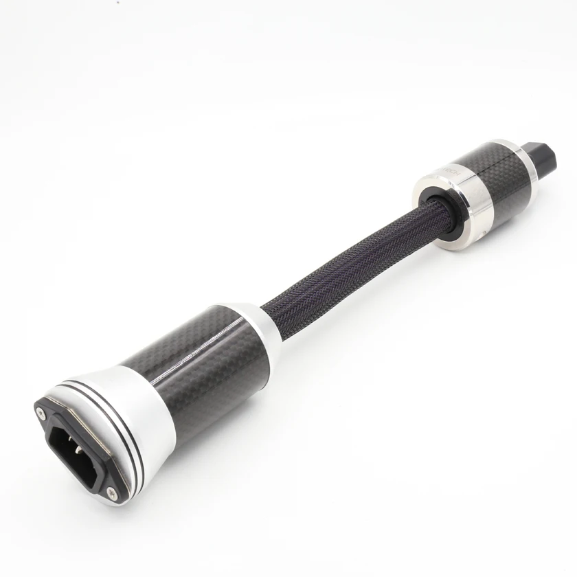 

30cm 1 pcs moonsaudio Flux-50 Filter In-Line Power Filter carbon fiber power filter