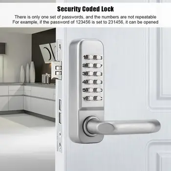 

10 Digital Door Lock Password Door Locks Smart Code Keypad Password Keyless Door Lock Locker cerradura
