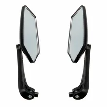 2pcs Universal Pentagonal Rearview Mirrors Scooter Pair Moped ATV Motorcycle Backup Mirror Motorcycle Accessories Auto Parts