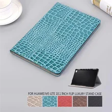 Для huawei MediaPad M5 Lite 10 BAH2-W19/L09/W09 чехол ультра тонкий роскошный чехол-подставка из искусственной кожи для медиа-планшета M5 Lite 10,1"