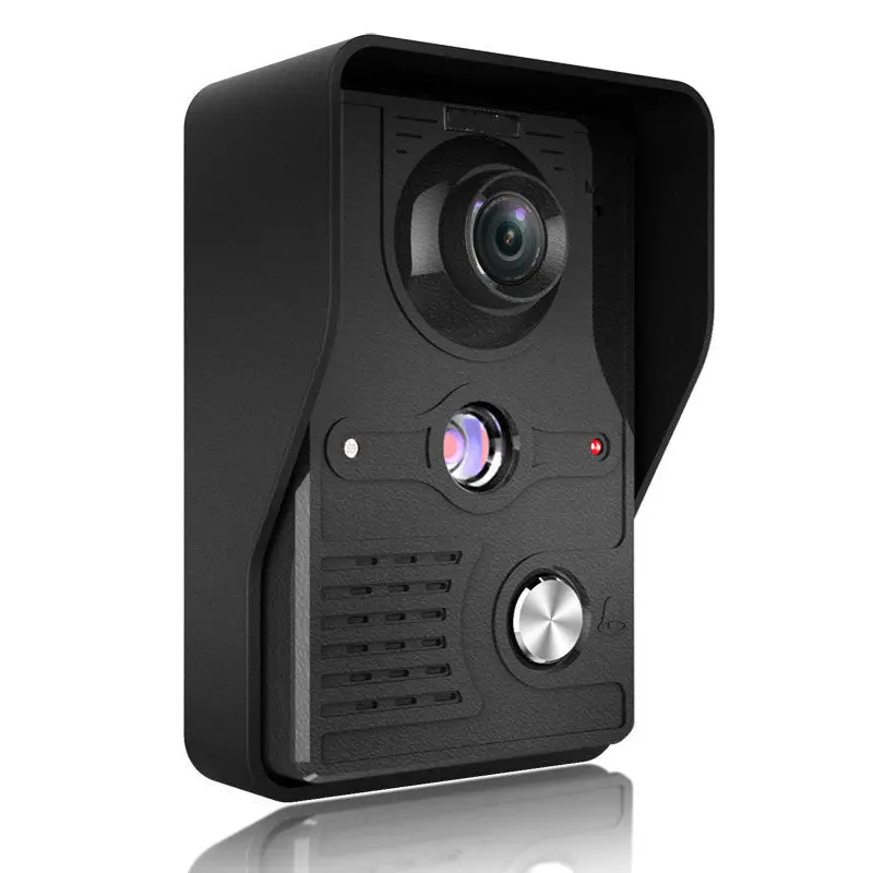 SmartYIBA 7 дюймов ИК ночного видения видео телефон двери ЖК-дисплей сенсорная кнопка 1 монитор дверной звонок внутренняя безопасность камеры