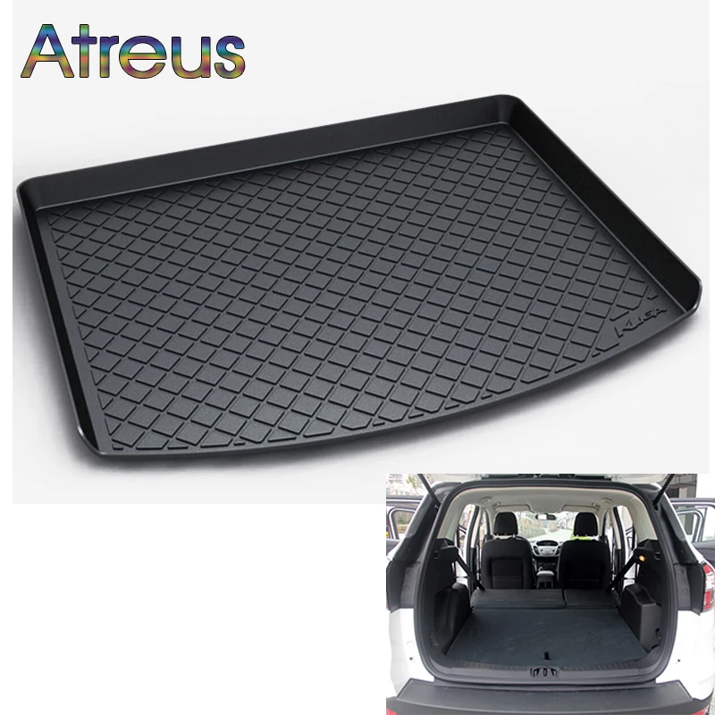 

Atreus Car Rear Trunk Floor Mat Durable Carpet For Ford Kuga 2 2012-2017 2018 Boot Liner Tray Waterproof Anti-slip mat
