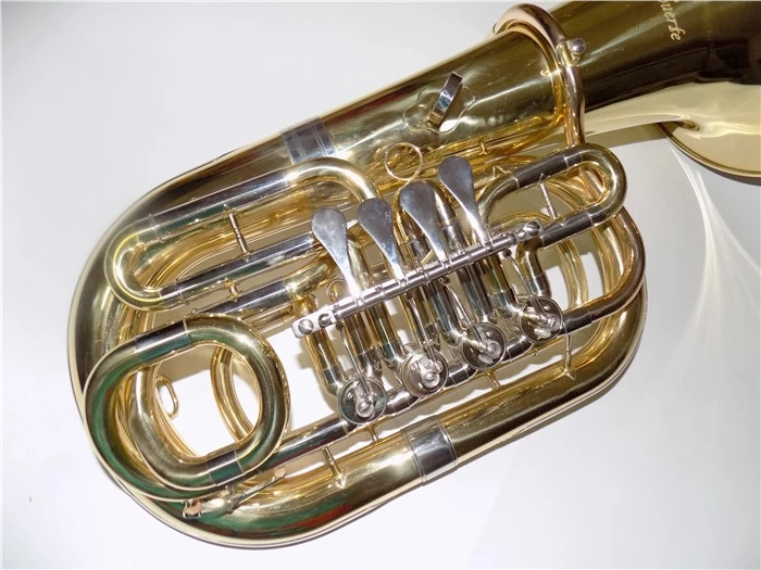 Bb Junior tuba 4 клапана высота 612 мм лак с Чехол и мундштук Instrumentos Musicais professionais