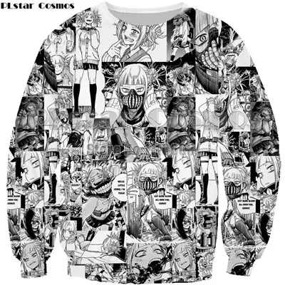 Plus Size NEW Anime Boku No Hero My Hero Academia Cosplay sweatshirt 3D Print Hoodie/Sweatshirt Unisex Good Quality Tops - Цвет: 03