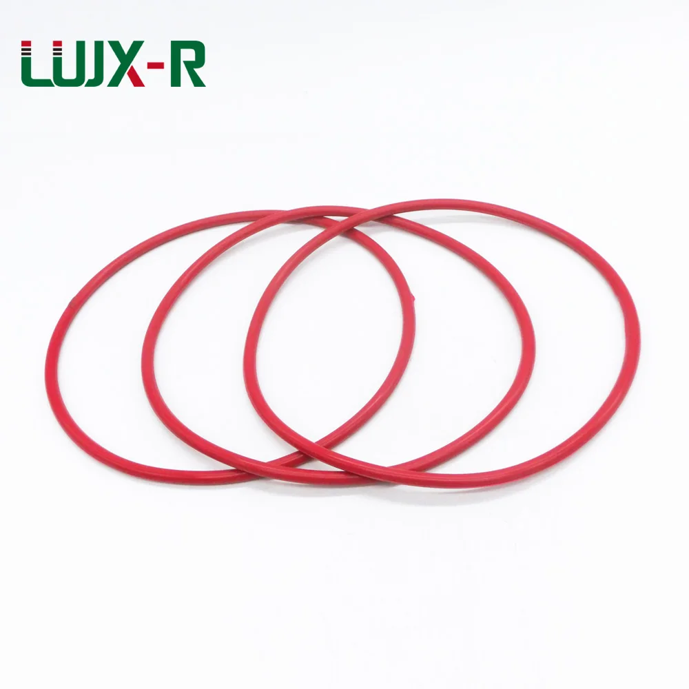 LUJX R 5 шт. CS 3 мм уплотнительное кольцо красная силиконовая уплотнительная