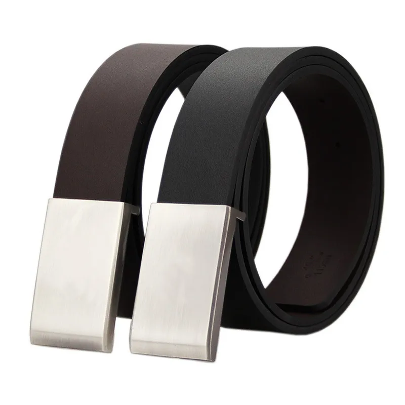 2016 New Mens Genuine Leather Belt Male Designer Cowskin Luxury Belts