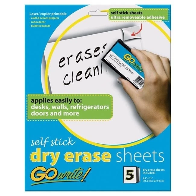 

Pacon INVAS8511BN Dry Erase Sheets Self Stick