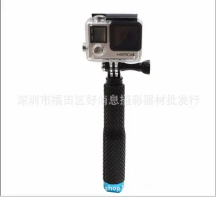 Dhl ИЛИ ems 100 шт Водонепроницаемый монопод Алюминиевый Pole Tr Pode крепление для GoPro Hero 4 2 3 Perche держатели для телефонов