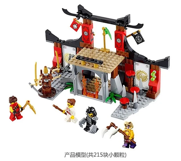 Ninjago 10319 Duel Ninjutsu набор моделей для вождения совместимые с e ninjagoes развивающие