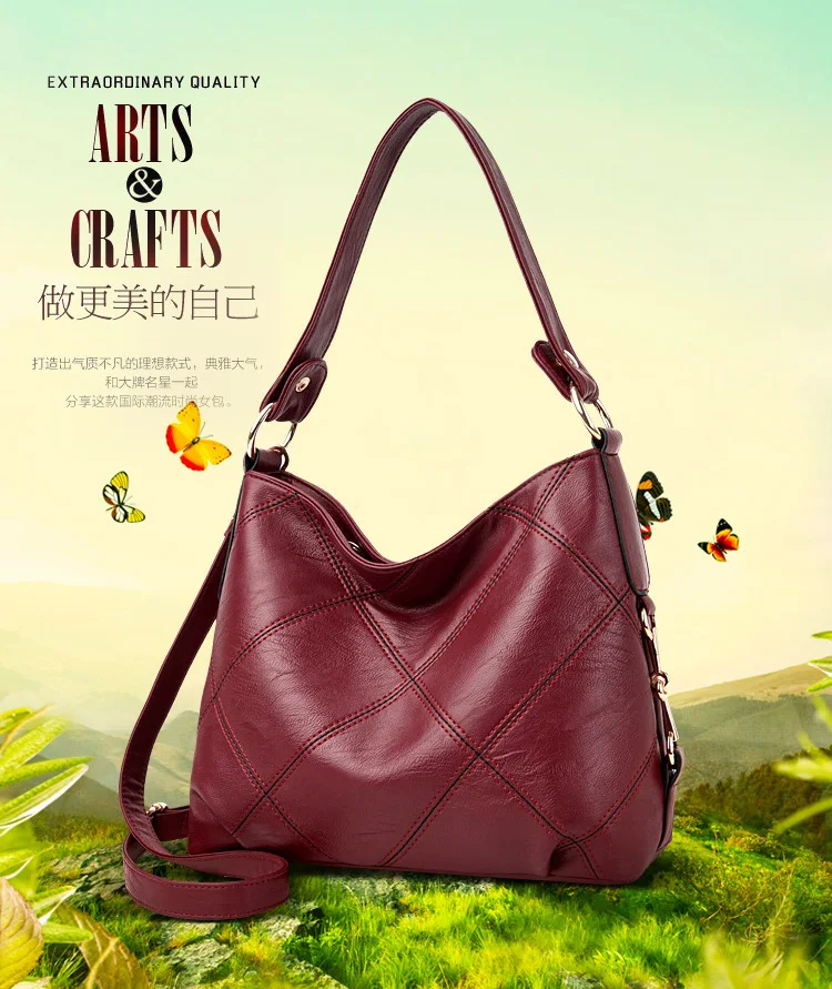 

040418 new hot women handbag female fashion shoulder bag