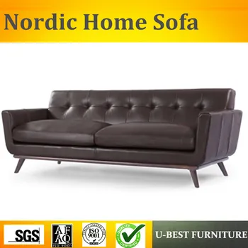 

U-BEST Nordic style furniture/setting room solid wood sofa/coffee shop sofa, modern office sofa design