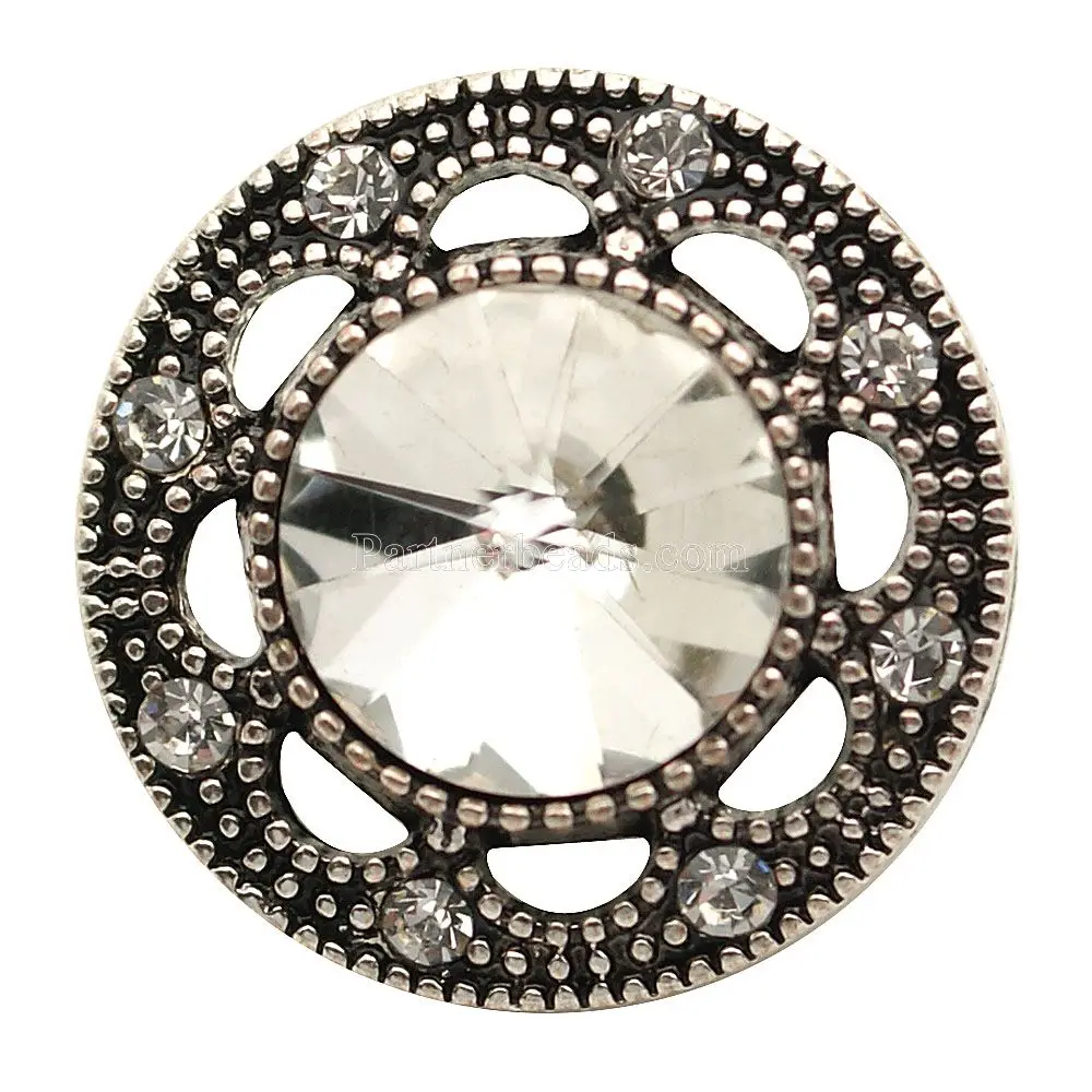 Interchangeable Jewelry Snap Accessory 20MM Metal Snaps beads Ginger
