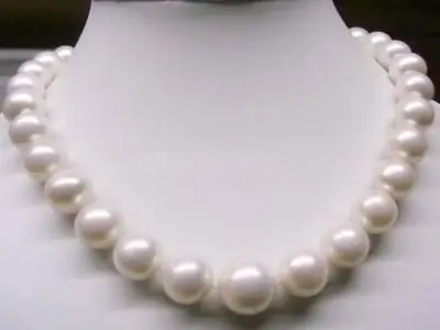 

Free Shipping>>new hot 18INCH AAA 10-11mm south sea white pearl necklace