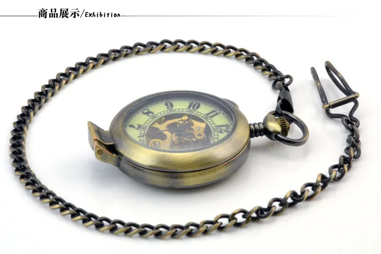 bolso mecânico dos homens do vintage mão