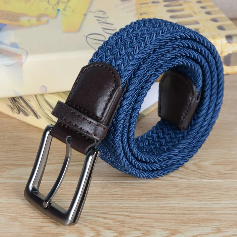 1 Pcs Strength Carabiner Lock Military Equipment Tactical Belt Stretch Braided Elastic Buckle Thicken Belts Climbing Accessories