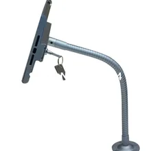 Гибкий настенный Настольный планшет безопасности Противоугонная подставка Дисплей Чехол Держатель замок кронштейн для Ipad mini 1/2/3/4