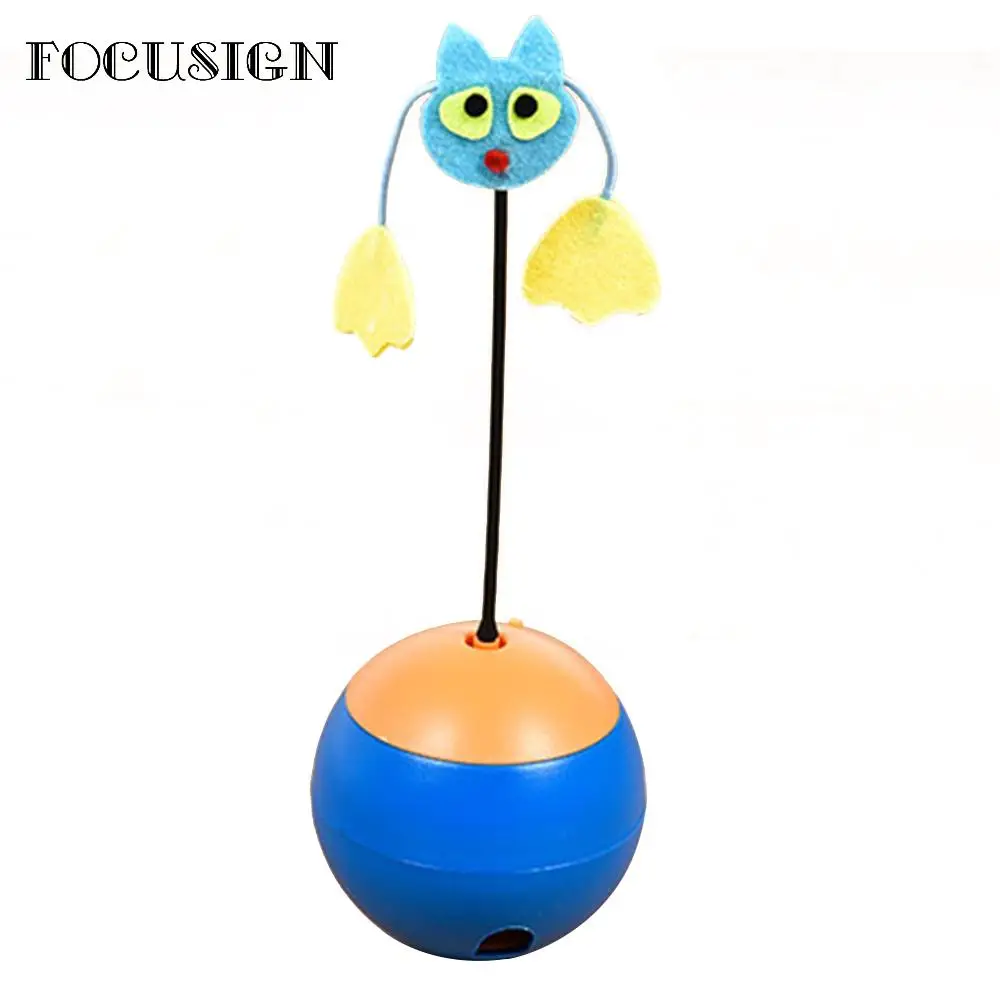 FOCUSIGN 3in1 Multifunction Pet Toys Ball Tumbler Auto Spinning Cat