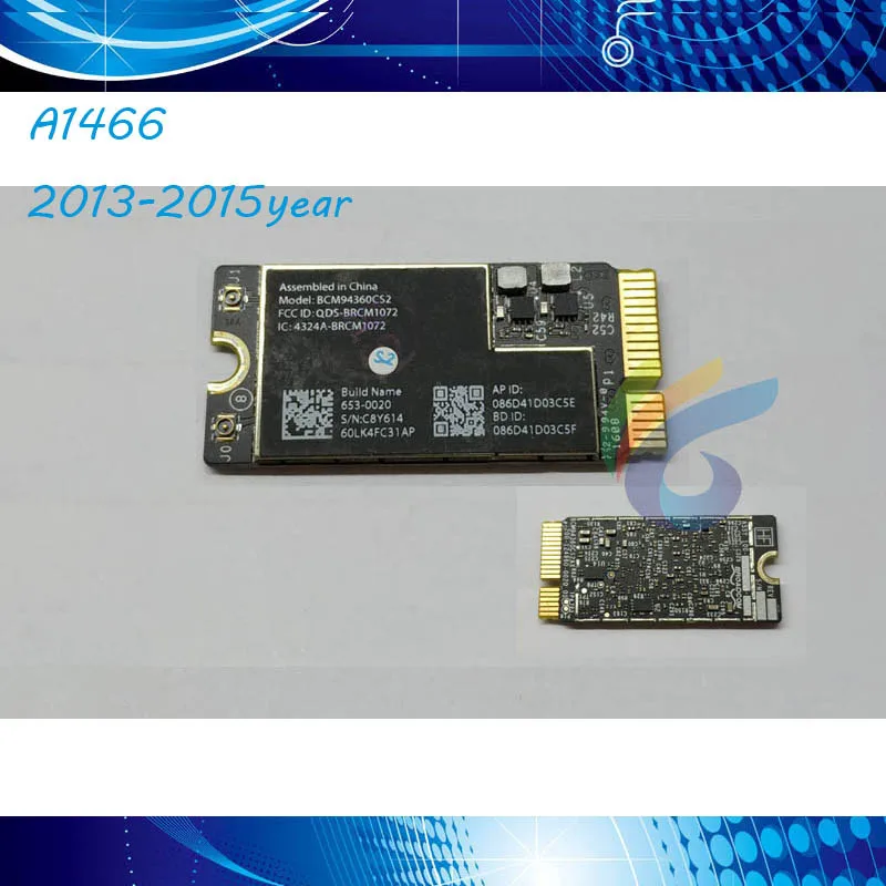 A1465 A1466 WiFi Bluetooth Card BCM94360CS2 Fit For MacBook Air 13