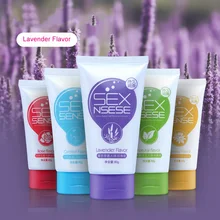 1 Pcs Floral Water-soluble Body Lubricants 80g for Men And Women Anal Fluid Couple Massage Oil Adult Sex Toys
