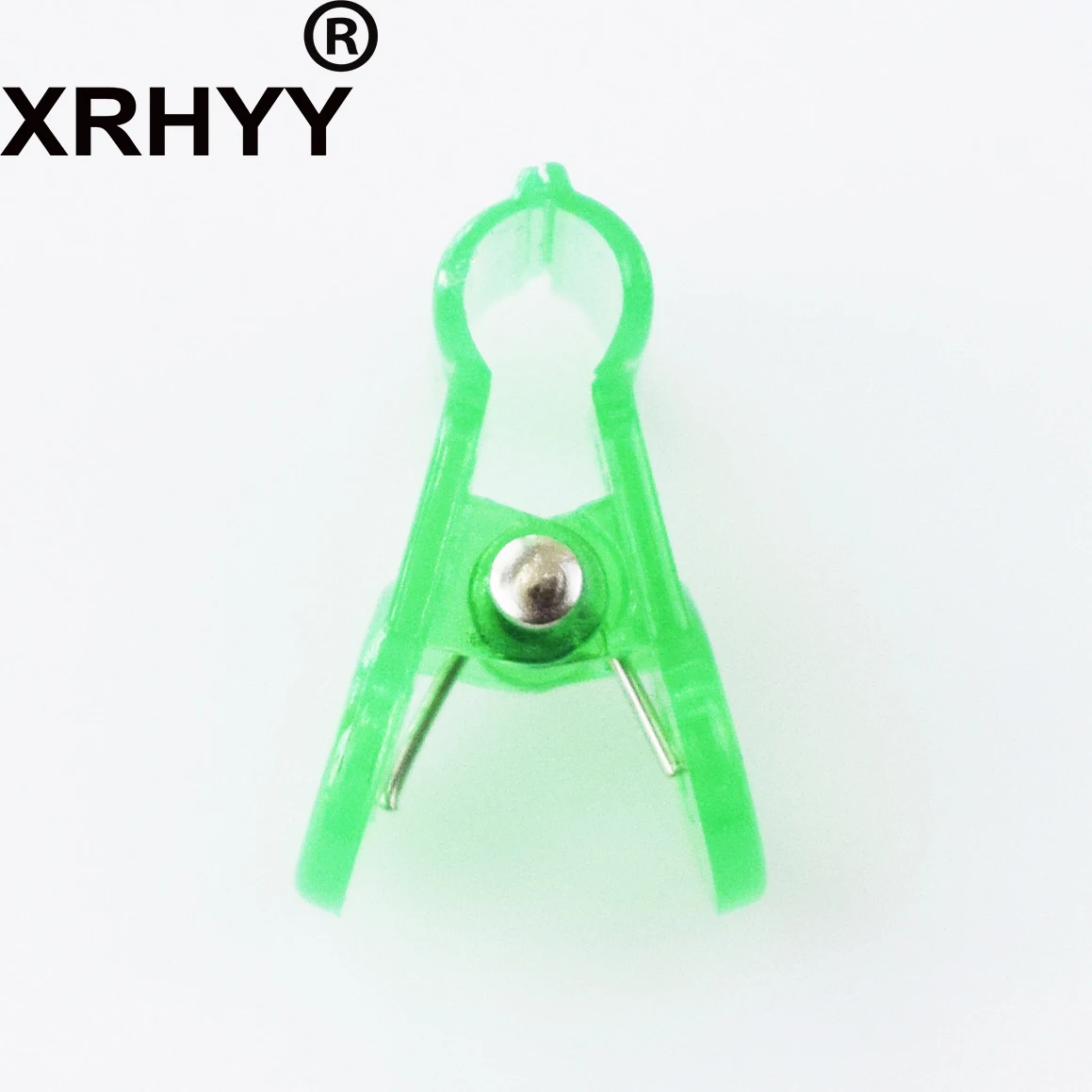 XRHYY Упаковка из 20 зеленых пластиковых зажимов Bulldog для петель документов картин