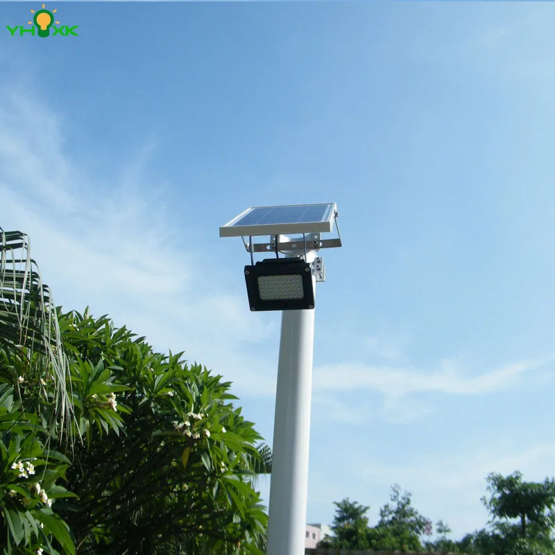 Solar 54 LEDs Dark Sensor Solar Light Solar Lamp Light Spotlight Wall Lamps Floodlight Outdoor ...