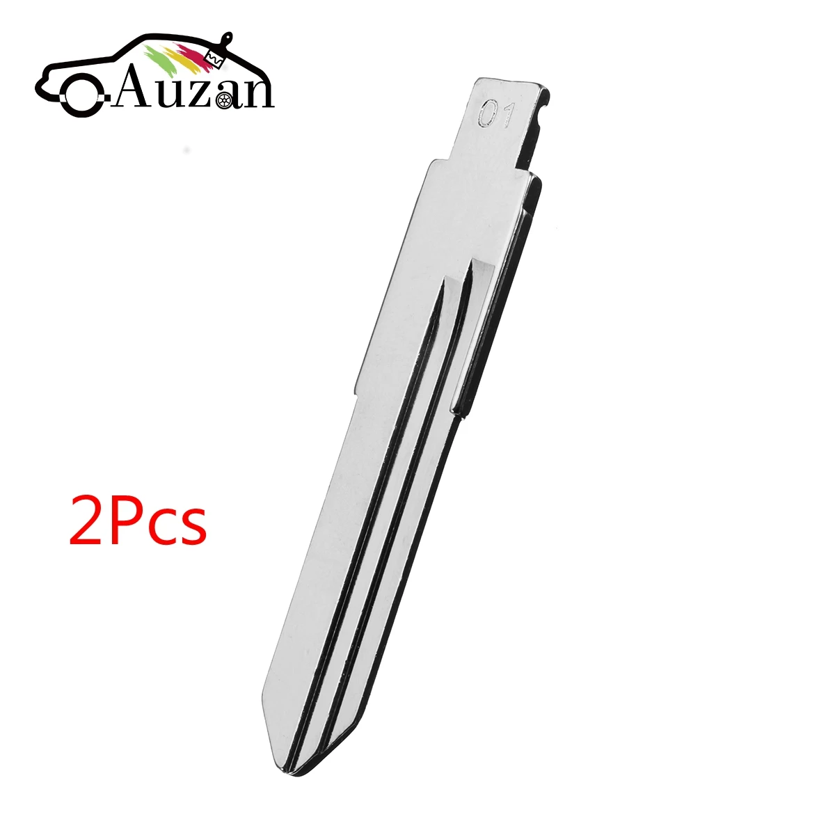

2Pcs 1# 01# Car Folding Flip Remote Key Blade Replacement Key Blank for VW Santana Jetta for Audi Gol B4
